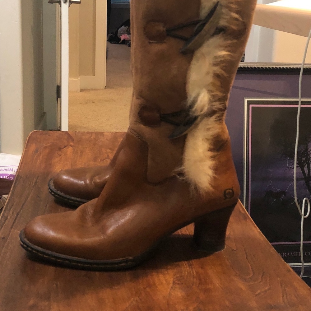 Born Shearling Sheepskin Tall Boot